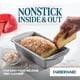 thumbnail image 4 of Juego de moldes antiadherentes para pastel de carne y pan Bakeware Farberware, color gris, 4 of 9