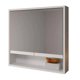 thumbnail image 1 of Estante Aereo Baño 2 Puertas Blanco C/Espejo, 1 of 5