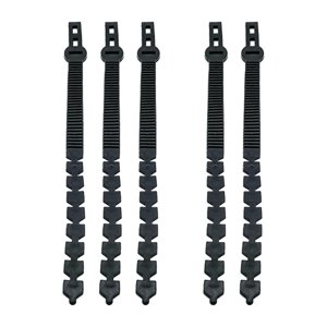 Ioensy - 5 Piezas De Lazos De Árbol De Jardín De Enclavamiento Ajustable Para Árbol De Soporte De Planta De Jardín 600Mm