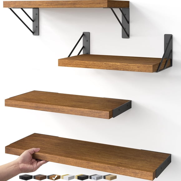 Estantes Flotantes Para Pared Dormitorio Sala De Estar Y Cocina