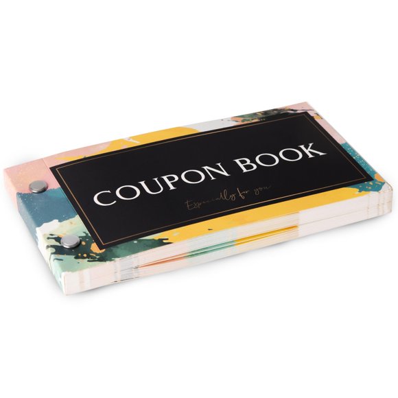 Libro de Cupones Dastimasco 30 Tarjetas en Blanco para Rellenar