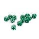 thumbnail image 1 of 50x 12mm Opaco D6 Juego De Dados De Seis Lados Para Juegos De Dados D&D RPG Green, 1 of 3