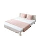 thumbnail image 1 of Juego De Piecera Con Dos Fundas De Cojin Modelo Lineal 2 Plazas Rosa, 1 of 3