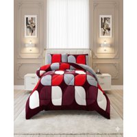 Mylhogar - Juego De Cubrecama Más Sábanas Con Chiporro 2 Plaza Extra Suave Térmico Premium