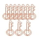 thumbnail image 1 of 10 Piezas De Clips De Papel Para Llaves De Rosa áurea, Dibujos Animados Para Suministros De Oficina, Notas De Archivo, 1 of 3