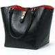 thumbnail image 1 of Bolso de mano Sqlp, tamaño grande, para mujer, de diseño, color negro, 1 of 3