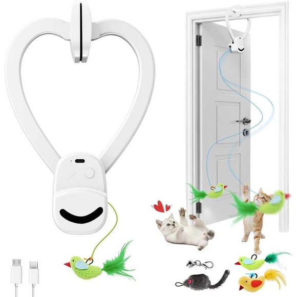 Juguete Interactivo Clipon Usb Recargable Para Gatos