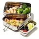 thumbnail image 5 of Caja Bento Ecolunchbox 1,4 L de 3 piezas, acero inoxidable, 5 of 9