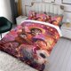 thumbnail image 3 of Sueño de COCO Conjunto de sábanas temático, trío de piezas, cómodo y amigable con la piel, diseño único, regalo de decoración para el hogar para familiares, amigos y fans,173cm *218cm, 3 of 6