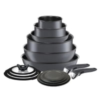Set De Utensilios De Cocina T-Fal Ingenio Antiadherentes 14 Piezas Para Inducción