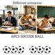 thumbnail image 5 of Pelota antiestrés wjzbqjz - Pack de 6 de espuma con diseño de fútbol, 5 of 5