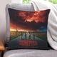 thumbnail image 1 of Stranger Things Fundas de almohada de terciopelo con tema, regalos de funda de almohada, decoración para el hogar, cojín de lanzar, regalo de cumpleaños para fans y parejas. 45cm x 45cm., 1 of 6
