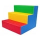 thumbnail image 1 of Escalera 3 Niveles Psicomotricidad De Espuma Niños 60x60cm, 1 of 2