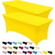 thumbnail image 1 of Mantel Utopia Kitchen Spandex, paquete de 2 unidades [amarillo, 180 x 75 x 75 cm], 1 of 9
