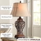 thumbnail image 3 of Lámpara Barnes and Ivy 83 cm Bronce Marrón estilo Cottage, 3 of 8