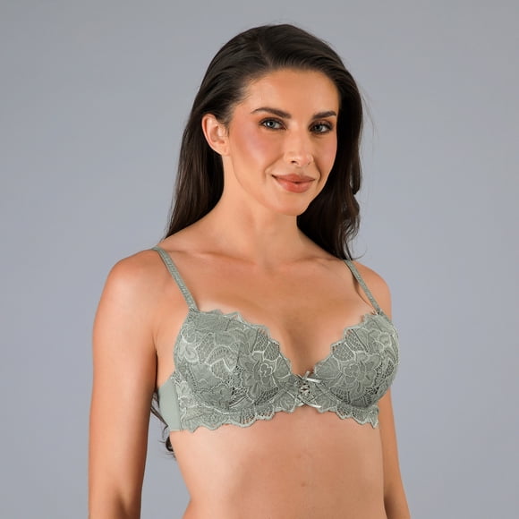 Sosten Push Up Flores Mujer 3333-275