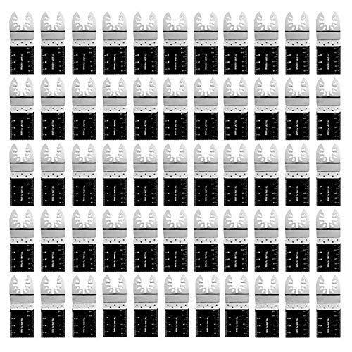 Hojas de sierra multiherramienta oscilantes Diagtree, 50 piezas, bimetálicas