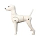 thumbnail image 3 of Modelo De Cuerpo De Perro Falso, Modelo De Simulación De Mascota, Modelo De Perro De Posición De Pie Estándar, Caniche, 3 of 5