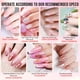 thumbnail image 5 of Taladro de uñas Makartt Malory Pink 3000 RPM recargable con brocas, 5 of 9