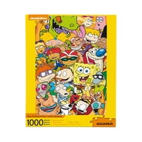 Rompecabezas Aquarius Nickelodeon 90S 1000 Piezas