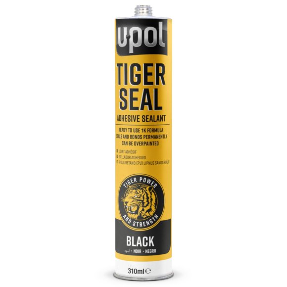Sellador U-POL 310 ml Negro Impermeable
