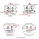thumbnail image 3 of 4pcs Stainless Steel Smiling Biscuit Mold Cookie Biscuit Mold DIY Tool Cake Mold, 3 of 4