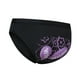 thumbnail image 4 of Ropa Interior Para Mujer, Calzoncillos Triangulares Ligeros Para Ciclismo, Ciclismo, Mujer, 2XL, Negro Y Morado, 4 of 5