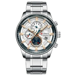 Reloj Analogo Plateado Curren 8362_1