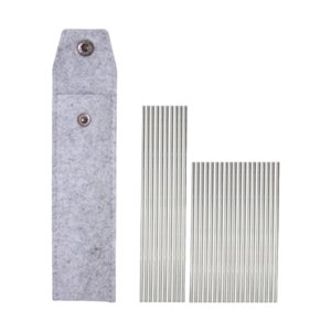 Bothyi - Pasadores De Acero Inoxidable Para Tablero De Bloqueo De Crochet, Resistentes Y Con Bolsa De Viaje.