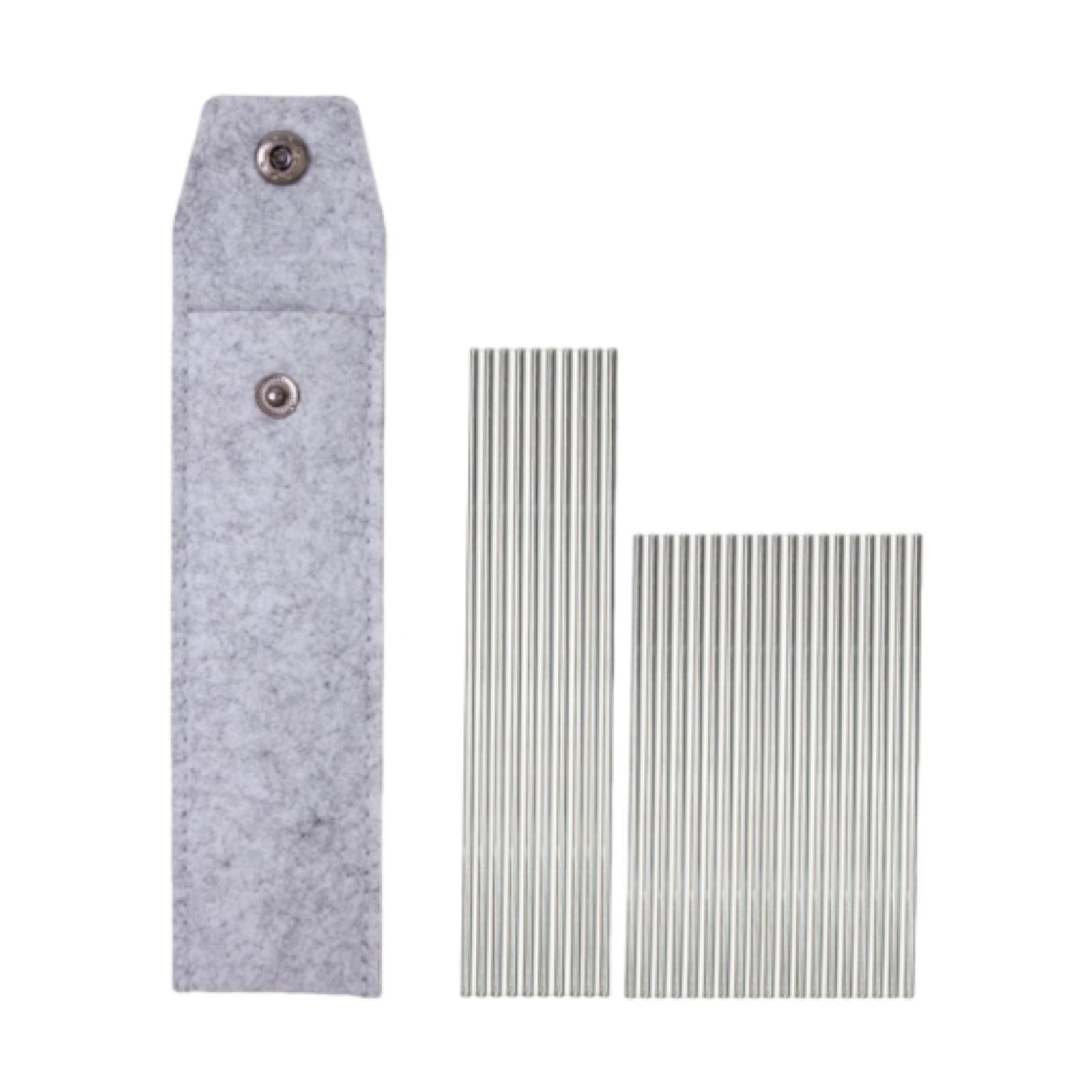 Bothyi - Pasadores De Acero Inoxidable Para Tablero De Bloqueo De Crochet, Resistentes Y Con Bolsa De Viaje.