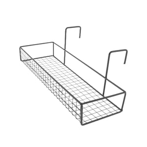 Magideal - Cesta Colgante Para Cubículo De Oficina, Balcón, Soporte Para Macetas, Accesorios Para Cubículos De Oficina, Organizador De Malla Metálica Para Patio Capa Única