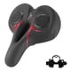 thumbnail image 2 of Cojín De Asiento De Bicicleta De Montaña Que Absorbe Los Golpes Para Piezas De Ciclismo Bicicletas De Carretera Negro Rojo, 2 of 4