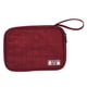 thumbnail image 3 of Organizador De Cable Electrónico Portátil Bolsas Cargador USB Estuches De Almacenamiento Wine Red, 3 of 5