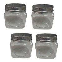 Genérico - 4 Potes Plasticos Frascos Plasticos Pote Plastico Frasco