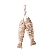 Magideal - Adorno Colgante De Pared, Escultura De De Madera, Suministros Náuticos Mediterráneos Nórdicos, Escultura De Pared De , Ventana, Dormitorio Al 195X45 Cm