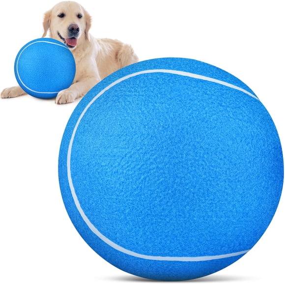 Pelota QDAN 24 cm para Perros de Razas Grandes y Gigantes – Juguete Interactivo