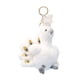 thumbnail image 2 of Llavero De Pavo Real De Peluche, Creativo, Para Bolsos, Mochilas, Regalos De Año Nuevo, Color Blanco, 2 of 5
