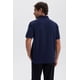 thumbnail image 3 of Polera Hombre Piqué Básica Lisa Azul Marino - lll, 3 of 4