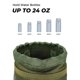 thumbnail image 4 of Portavasos para moto KEMIMOTO, tela Oxford, color verde militar, 4 of 7