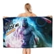 thumbnail image 1 of Fantasma del Espacio Toalla de playa de secado rápido con diseño temático, regalo para mujeres y niñas, ideal para cumpleaños, fans, amantes de la música, uso en la playa o al aire libre, 78 × 180 cm, 1 of 6