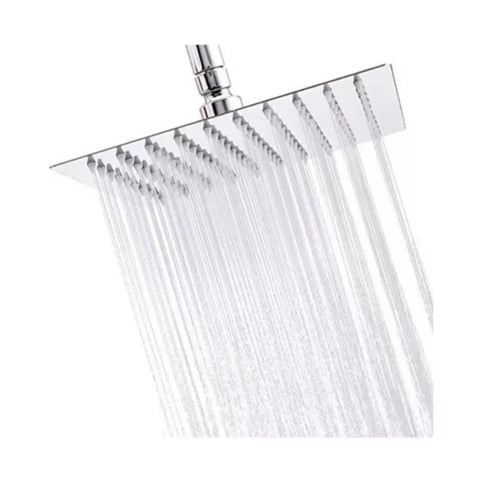 Importclick - Plato Ducha Plano 20 Cm Conexión 1/2 Pivotable