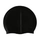 thumbnail image 1 of Gorro De Natación De Color Puro, Gorro De Natación De Silicona Para Deportes Acuáticos, Navegación, Pelo Largo, Negro, 1 of 5