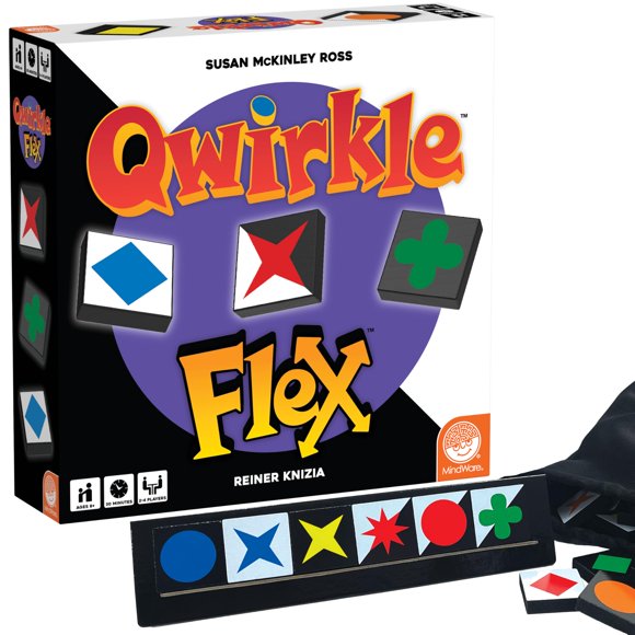 JUEGO DE MESA MindWare Qwirkle Flex Edition – Juego de Baldosas