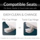 thumbnail image 3 of Kit de fijación para asiento de inodoro Mayfair Stay·Tite Upgrade de 1 x 6 cm, 3 of 7