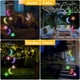 thumbnail image 3 of Campanilla de Viento Solar Toodour con Luna y Estrella de Cambio de Color, 3 of 7