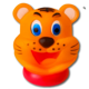 thumbnail image 1 of Juguete Para Mascota Silicona En Forma De Tigre Sonido, 1 of 1