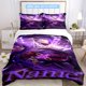 thumbnail image 1 of 3pcs Custom Name Cartoon Baalzebub Bedding Set Duvet Cover Closure Includes 1 Duvet Cover & 2 Pillowcases for All Seasons Bedroom Decor, 1 of 1