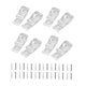 thumbnail image 1 of 8x Persianas P Clips Gancho Seguridad Claro Útil Titular Cortina Accesorios Ventana, 1 of 2