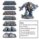 thumbnail image 5 of Estuche para miniaturas Jucoci 3 kg 7 bandejas ajustables, 5 of 8