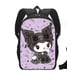 thumbnail image 1 of Sanrio Kuromi Backpack Pencil Bag Student Primary and Middle kawaii Cartoon School Bag Mochila Birthday Gift For Girls Kids Boys, 1 of 3